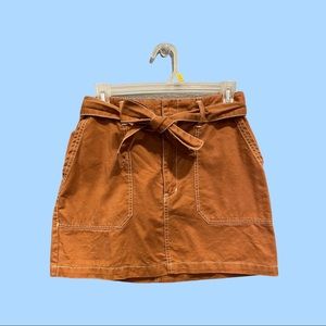 Wild fable brown mini skirt